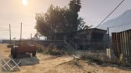 A screenshot of Trevor's trailer for GTA V mission guide readers (Image via Rockstar Games)